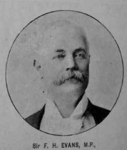 Sir Francis Henry Evans KCMG, MP