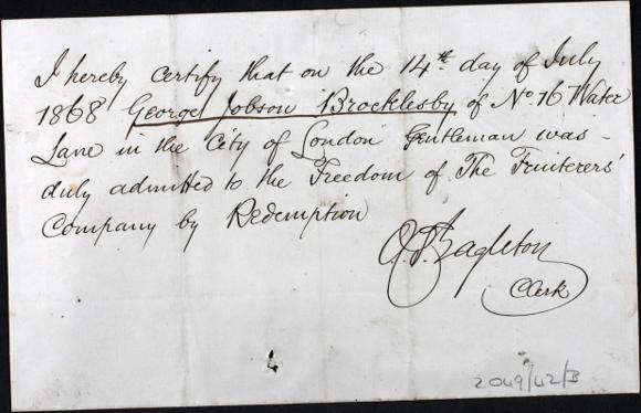 George Jobson Brocklesby